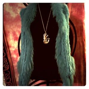 Dolce Cabo warm and soft Rabbit Fur Vest